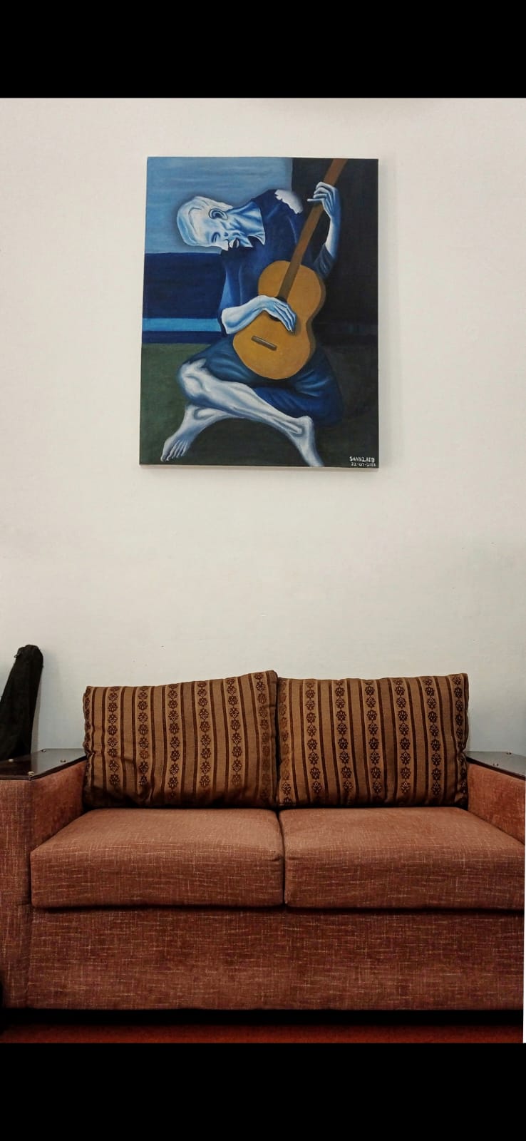 The Blue Guitarist