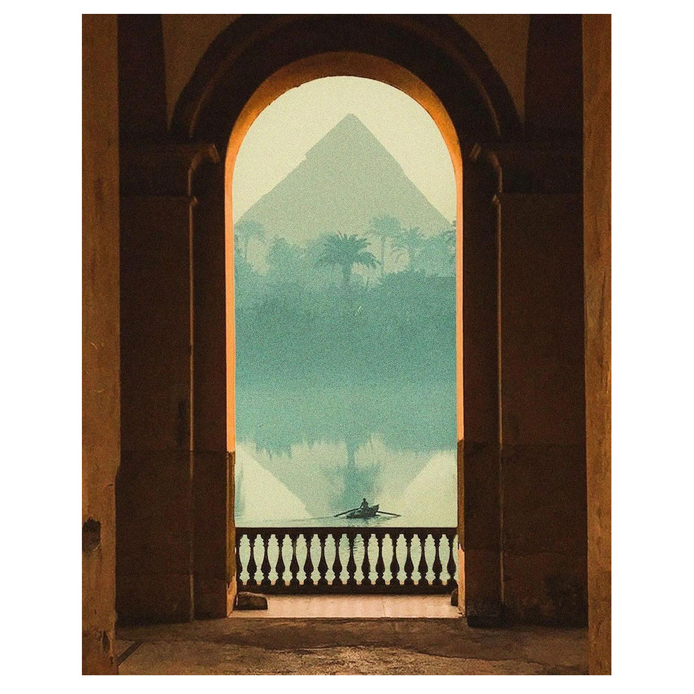 Framed Pyramid Reflections