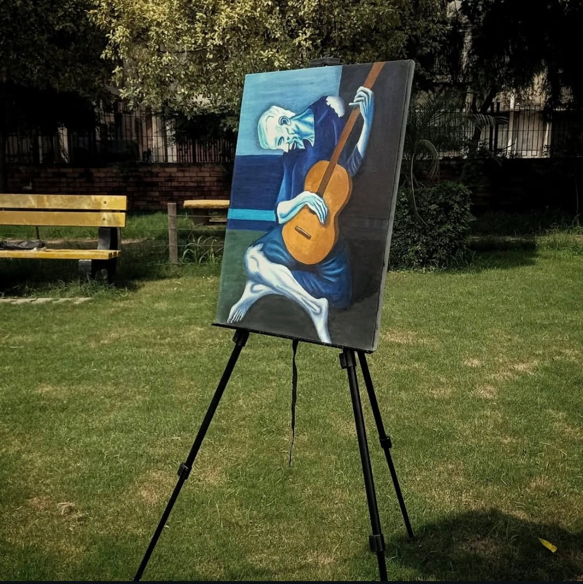 The Blue Guitarist