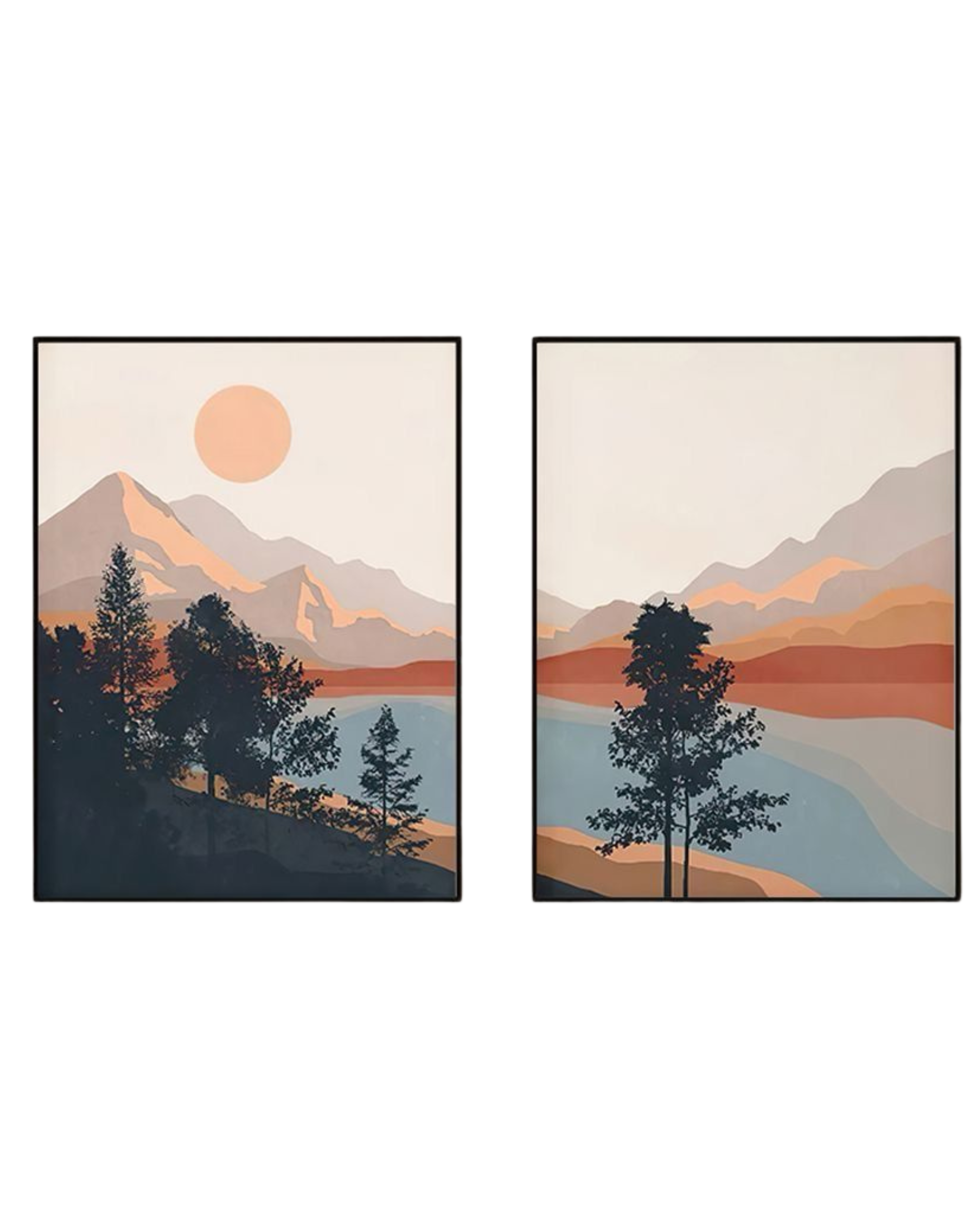 Golden Hour Peaks (Pack of 2)