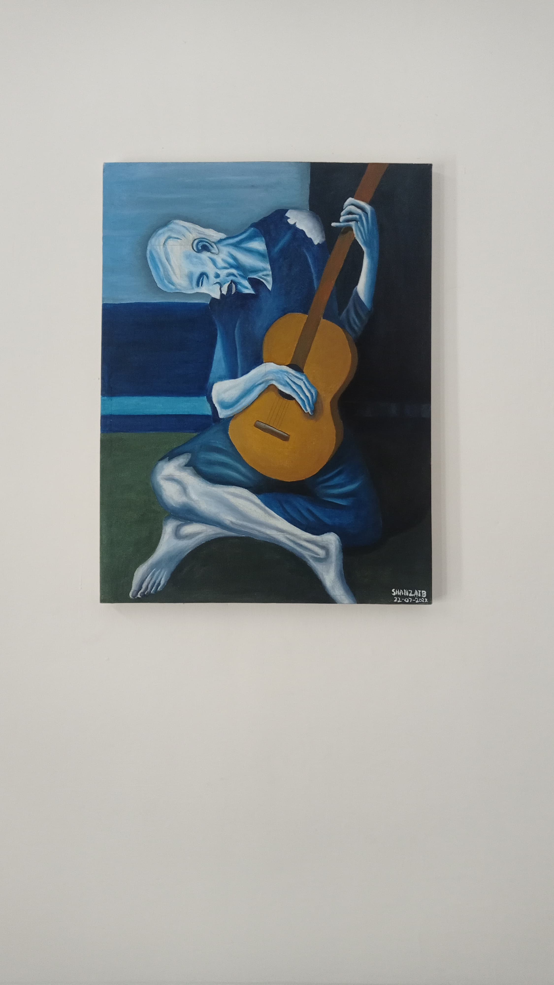 The Blue Guitarist