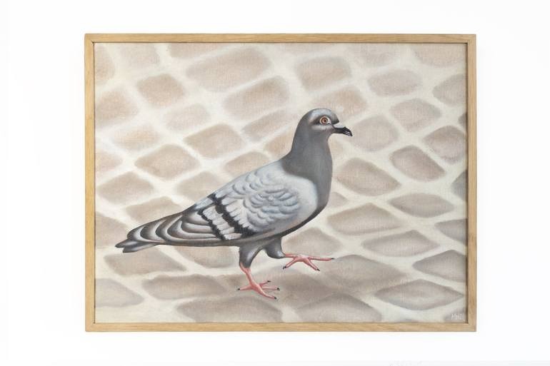 Pigeon on Cobblestones
