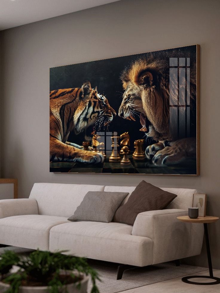 Kings of Strategy Canvas Print