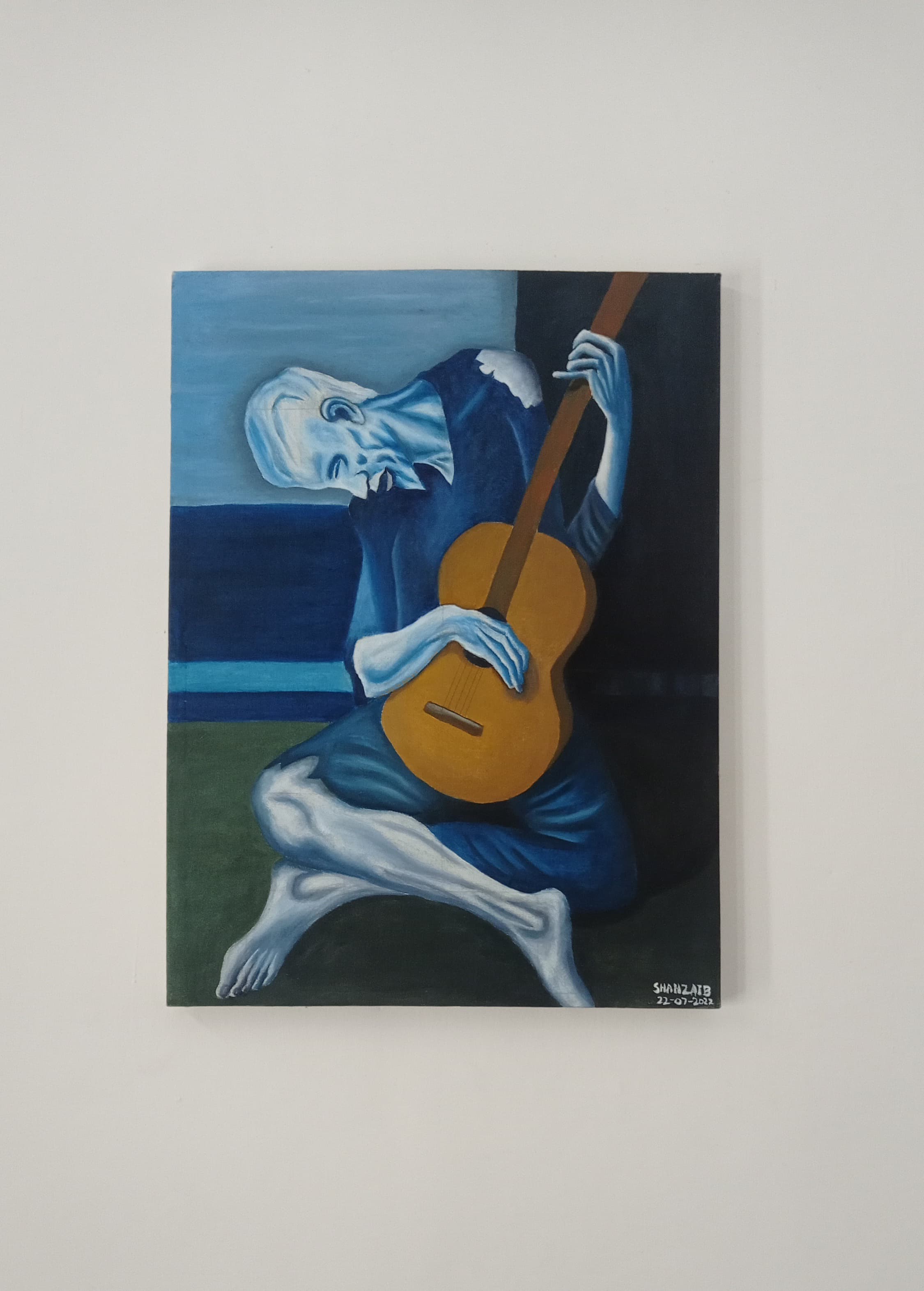 The Blue Guitarist