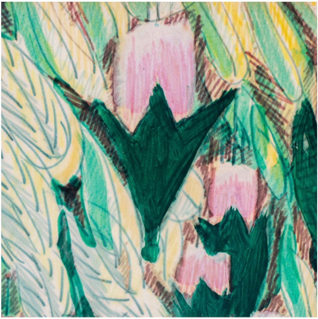 Painting of Tulip Flowers