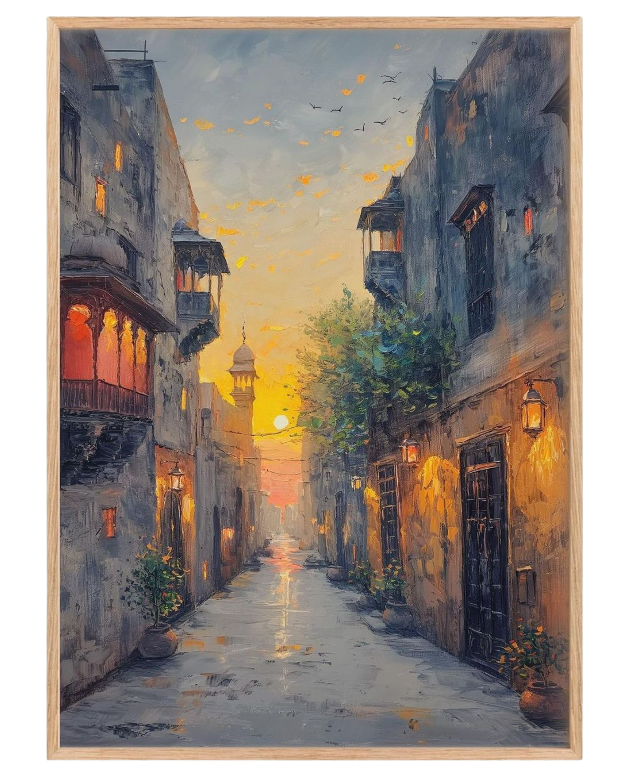 Golden Twilight Alley