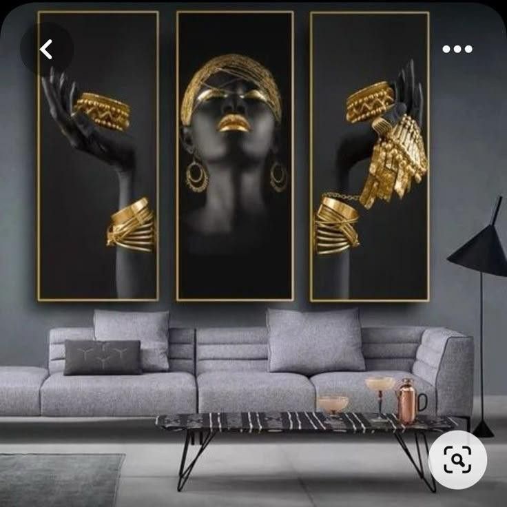 Golden Majesty | Print on Canvas