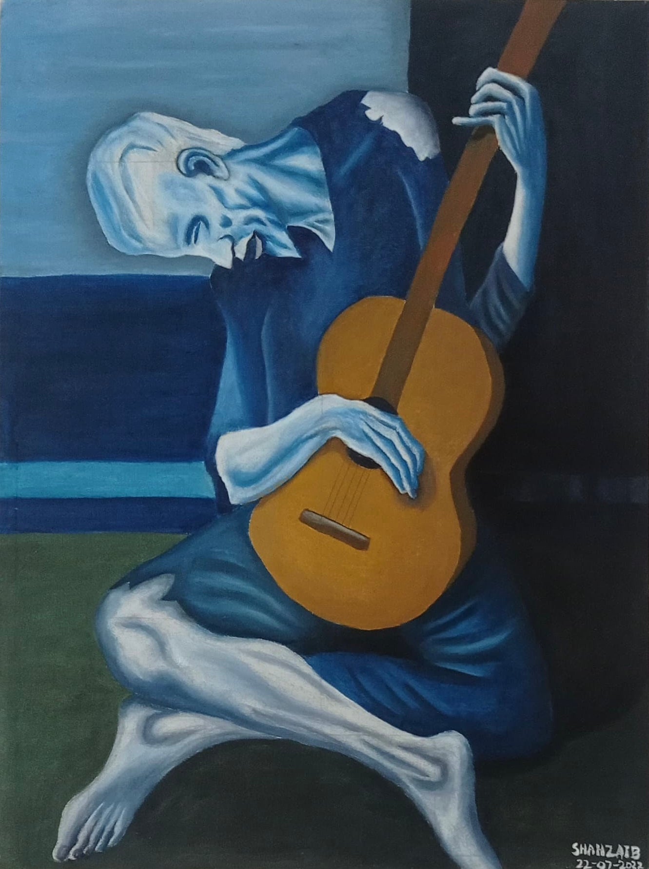 The Blue Guitarist