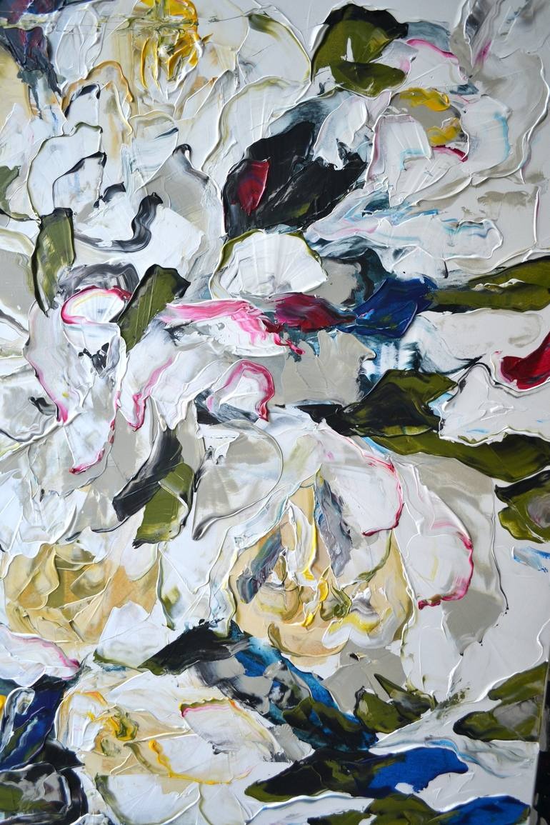 Blossom Cascade Abstract