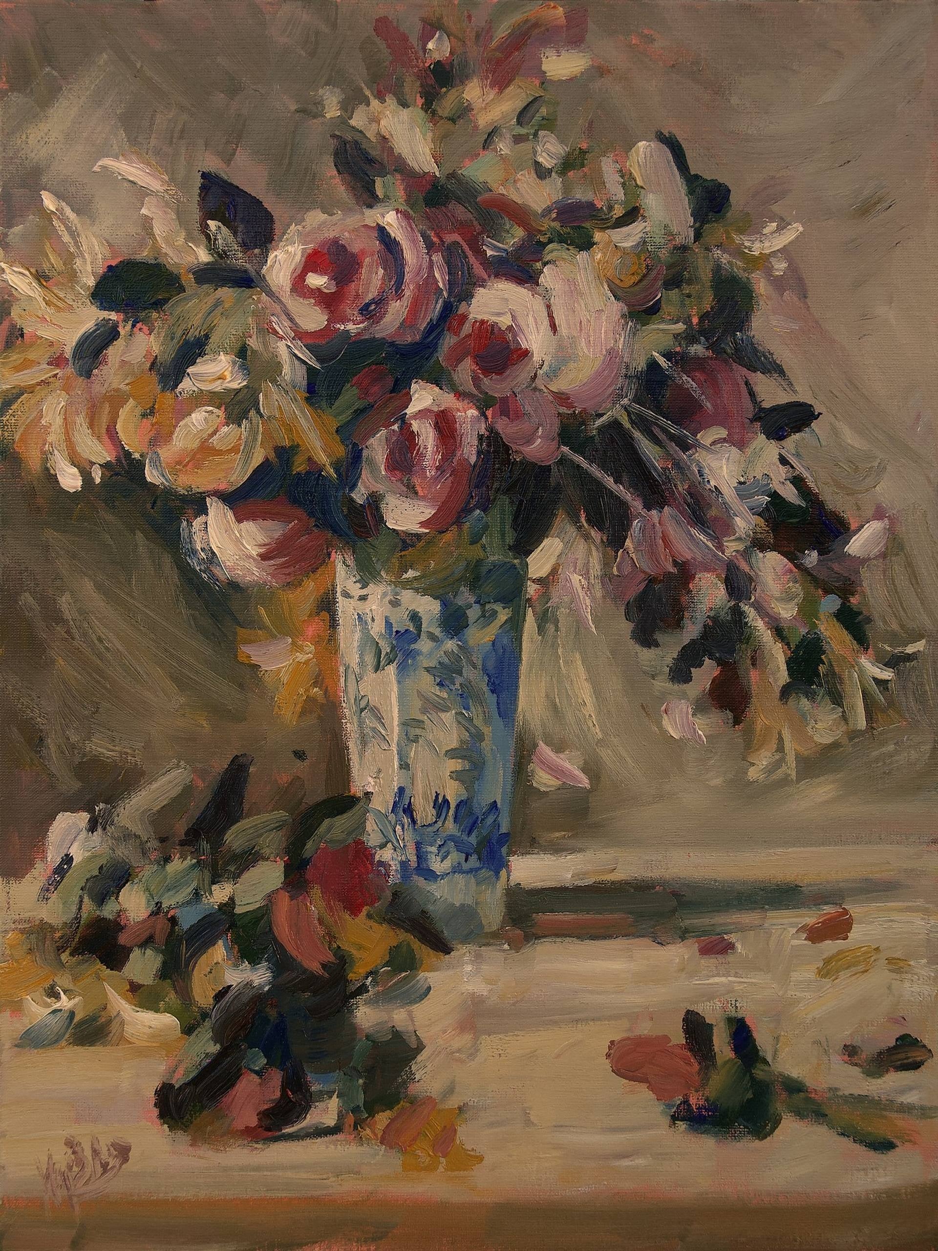 Roses in Blue